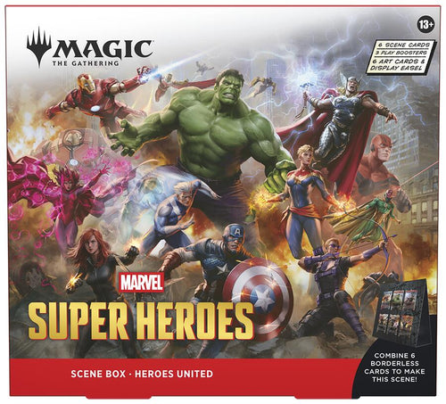 (Preorder) Marvel Super Heroes Scene Box - Heroes United [MSH]