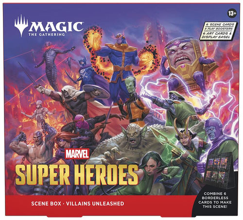 (Preorder) Marvel Super Heroes Scene Box - Villains Unleashed [MSH]