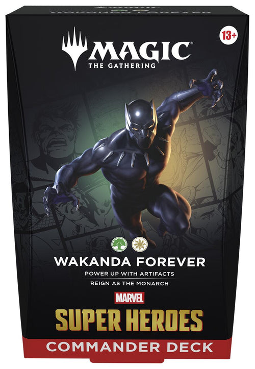 [Preorder] Marvel Super Heroes Commander Deck - Wakanda Forever [MSC]