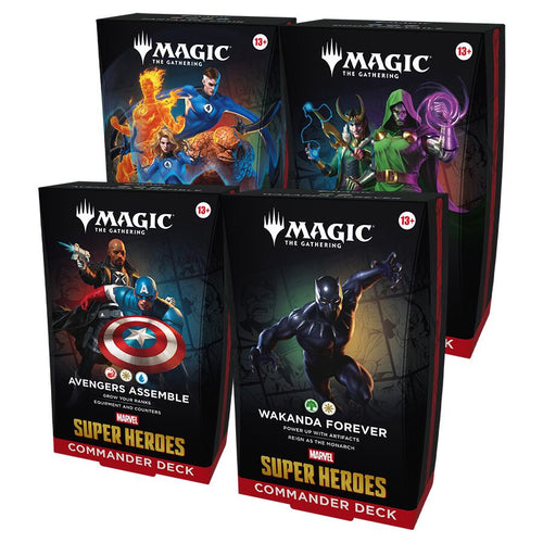 (Preorder) Marvel Super Heroes Commander Deck Case [MSC]