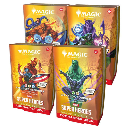 Marvel Super Heroes Commander Deck Case (Collector's Edition) [MSC]