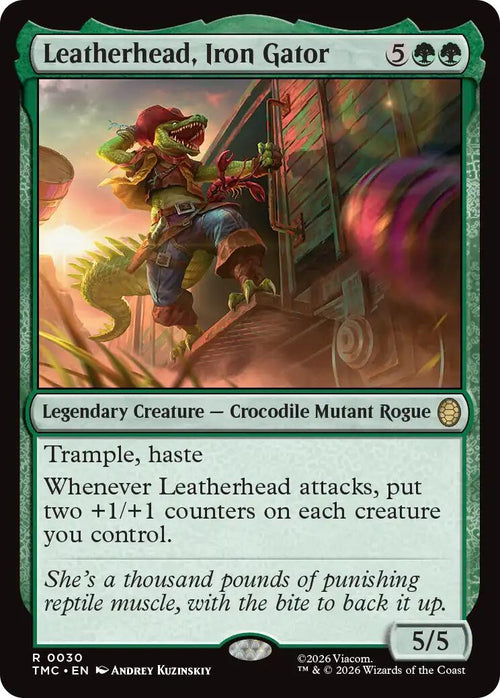 Leatherhead, Iron Gator [TMC - 30]