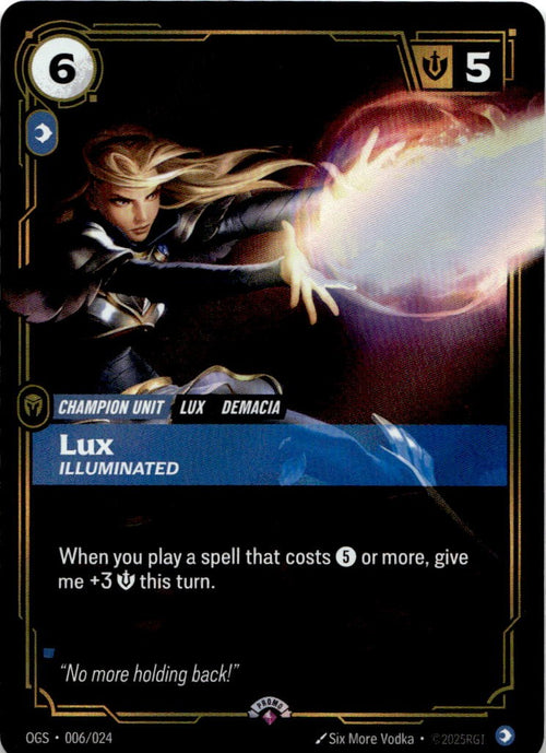Lux - Illuminated [OPP - 006/024]