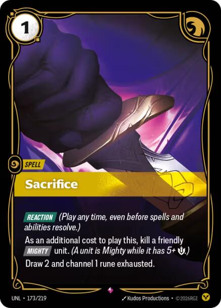Sacrifice [UNL - 173/219]
