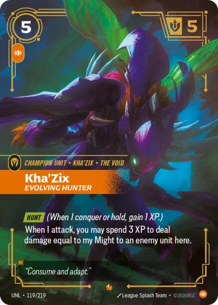 Kha'Zix - Evolving Hunter [UNL - 119/219]