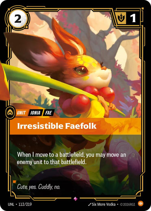 Irresistible Faefolk [UNL - 112/219]