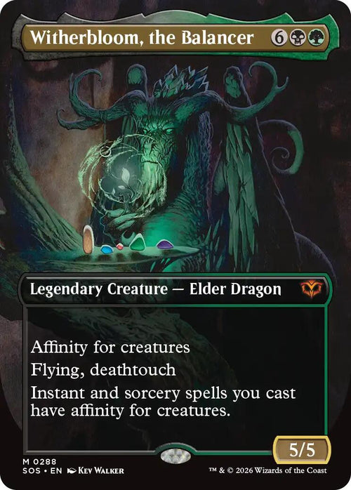 Witherbloom, the Balancer (Borderless) [SOS - 288]