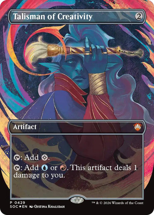 Talisman of Creativity (Borderless) [SOC - 429]