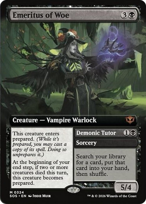 Emeritus of Woe (Extended Art) [SOS - 324]