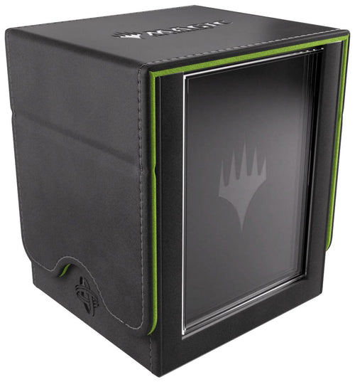 Magic: The Gathering Secrets of Strixhaven Squire Plus 100+ XL - Black / Green [100]