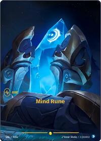Mind Rune (Alternate Art) [UNL - R03a]