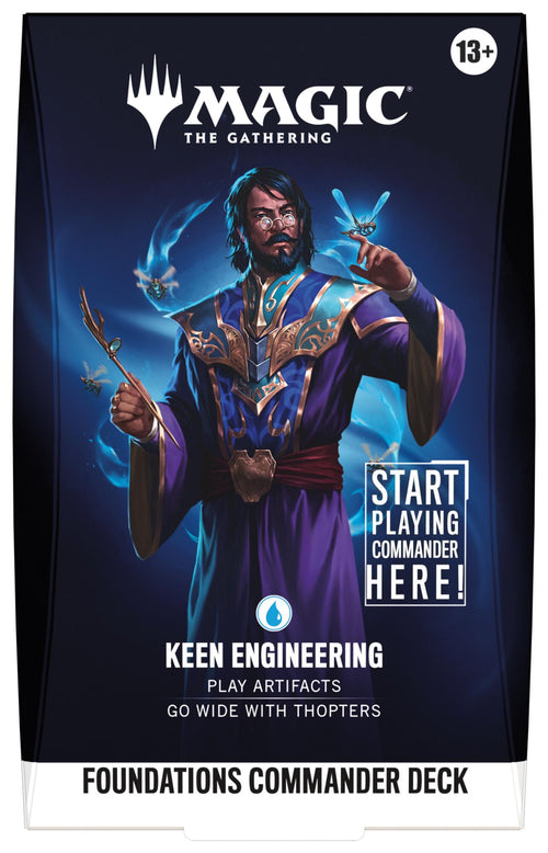 Foundations Commander Deck - Keen Engineering [FDC]