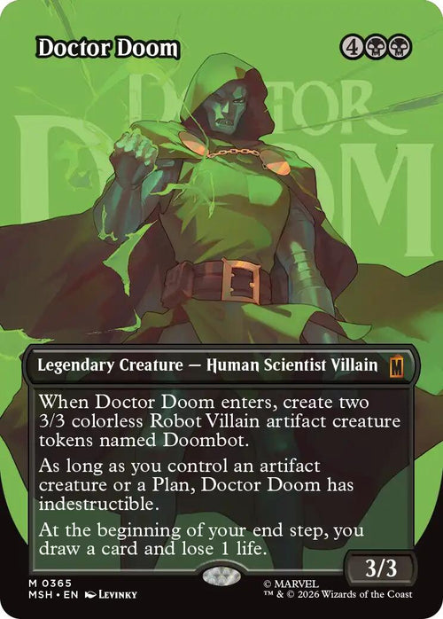 Doctor Doom (Borderless) (0365) [MSH - 365]