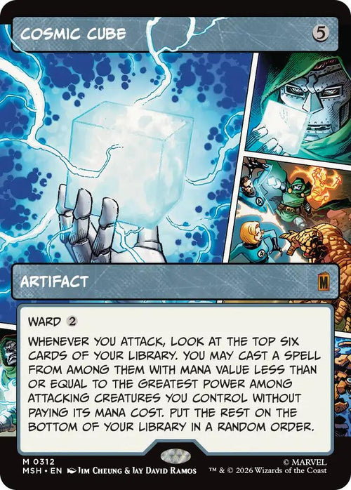 Cosmic Cube (Borderless) (0312) [MSH - 0312]