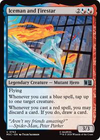 Iceman and Firestar