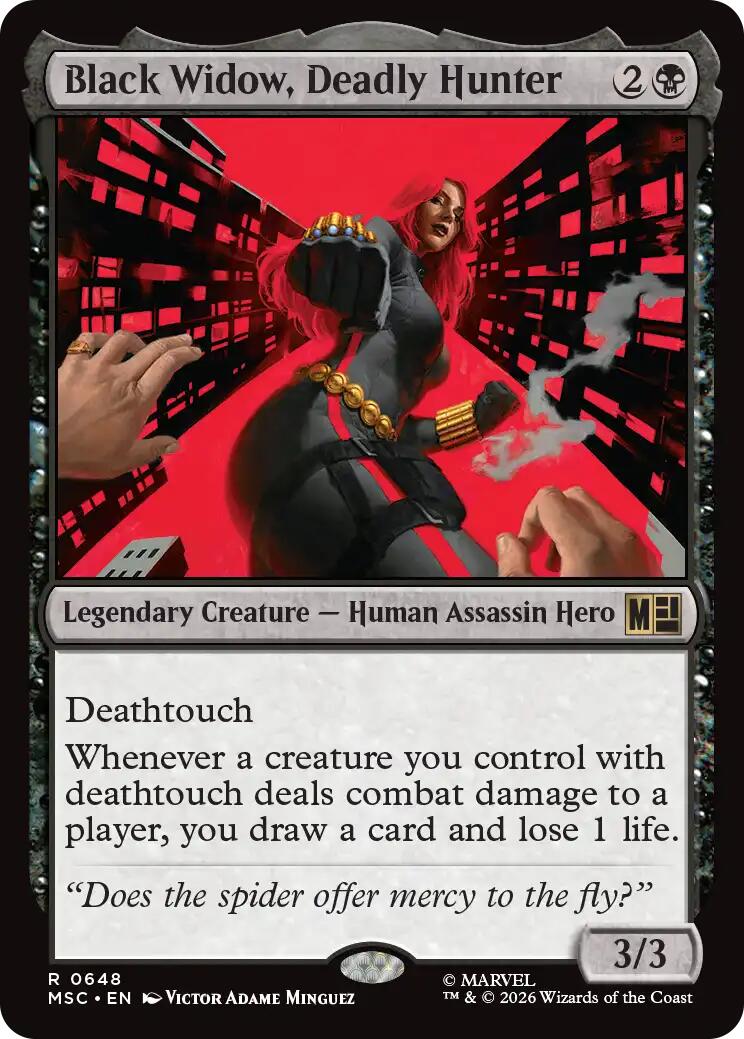 Black Widow, Deadly Hunter