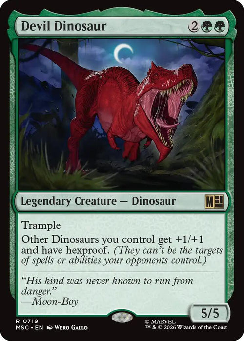 Devil Dinosaur [MSC - 719]