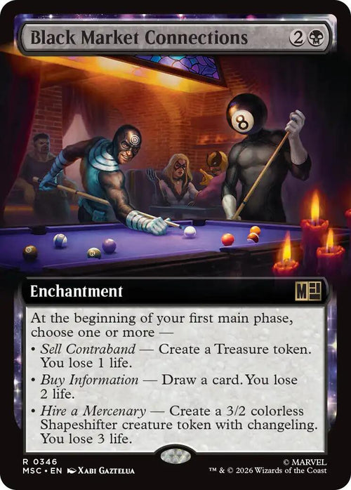 Black Market Connections (Extended Art) [MSC - 346]