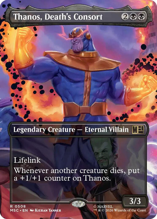 Thanos, Death's Consort (Borderless) [MSC - 508]