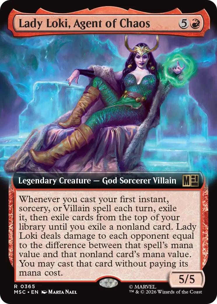 Lady Loki, Agent of Chaos (Extended Art)