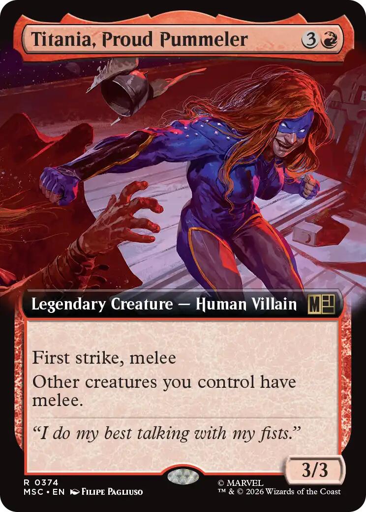 Titania, Proud Pummeler (Extended Art)