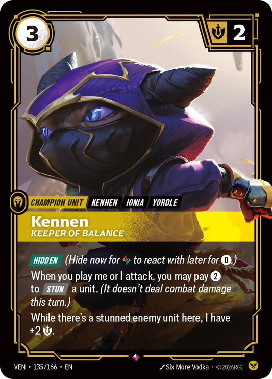 Kennen, Keeper of Balance