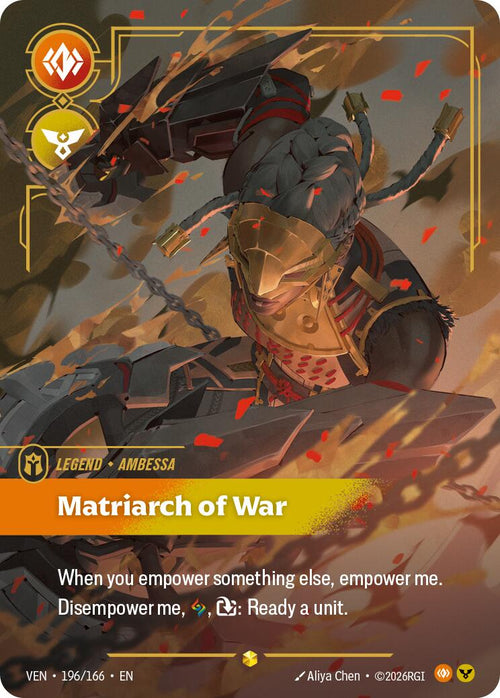 Ambessa, Matriarch of War (Overnumbered) [VEN - 196/166]