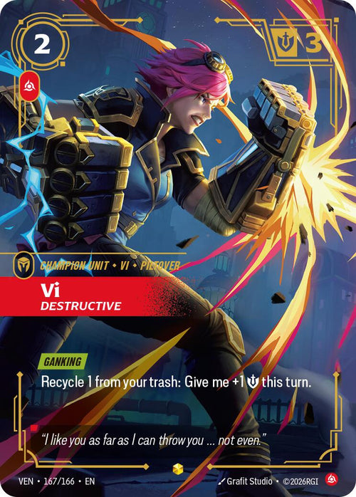 Vi, Destructive (Overnumbered) [VEN - 167/166]
