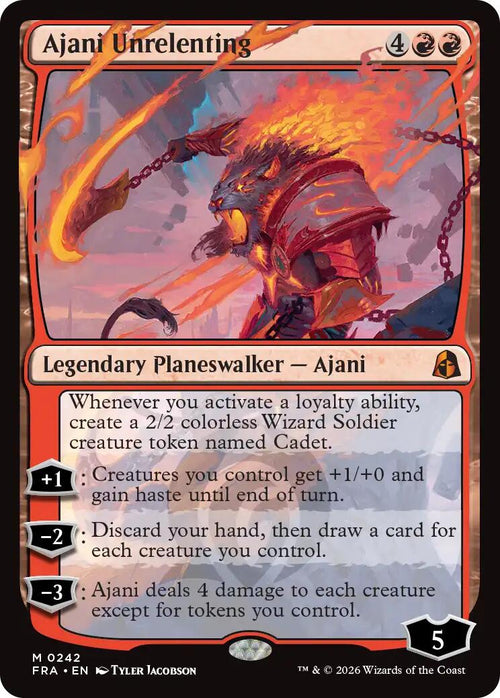 Ajani Unrelenting [FRA - 242]