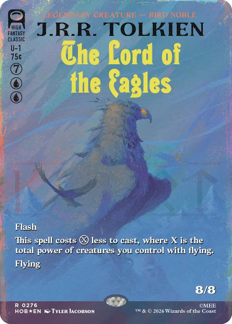 The Lord of the Eagles (Borderless) (Surge Foil)