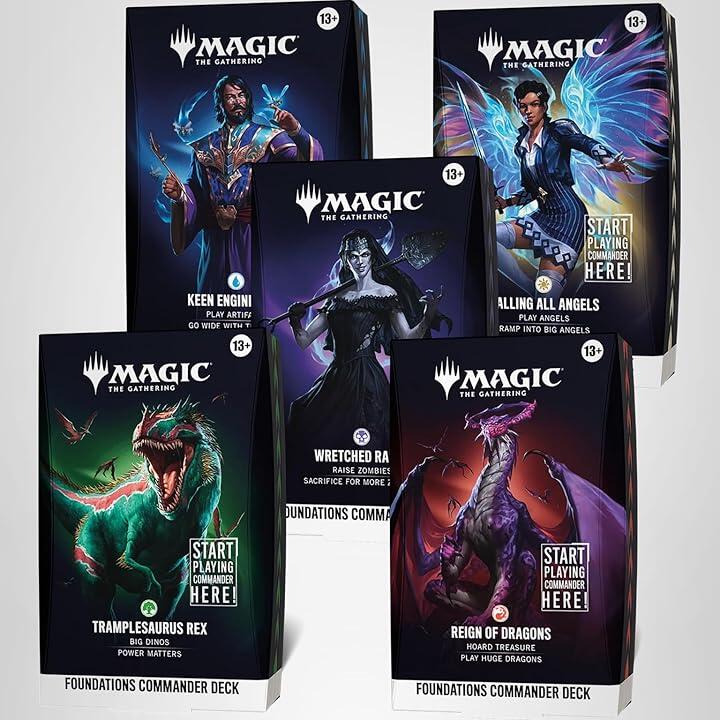 Foundations Commander Decks [Set of 5]