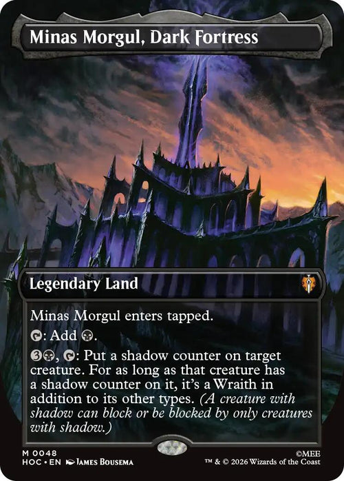 Minas Morgul, Dark Fortress (Borderless) [HOC - 48]