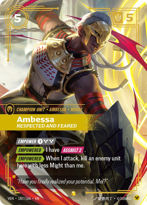 Ambessa - Respected and Feared (Overnumbered) [VEN - 187/166]