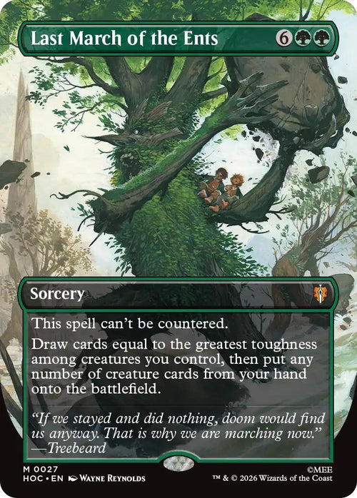 Last March of the Ents (Borderless) [HOC - 27]