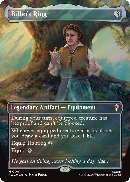 Bilbo's Ring (Borderless) (Surge Foil) [HOC - 81]
