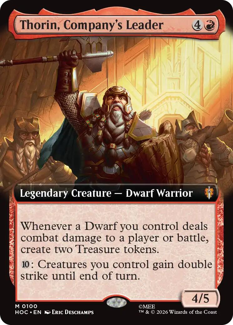 Thorin, Company's Leader (Extended Art)