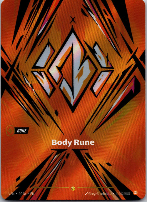 Body Rune (R04a) [VEN]