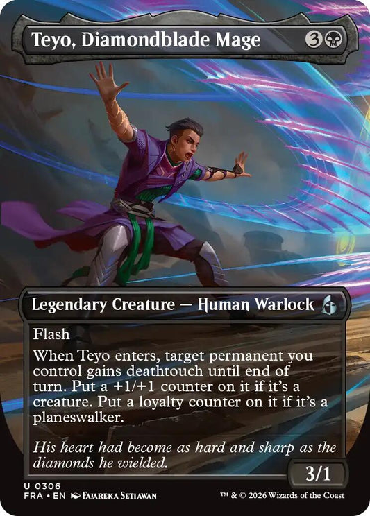 Teyo, Diamondblade Mage (Borderless)