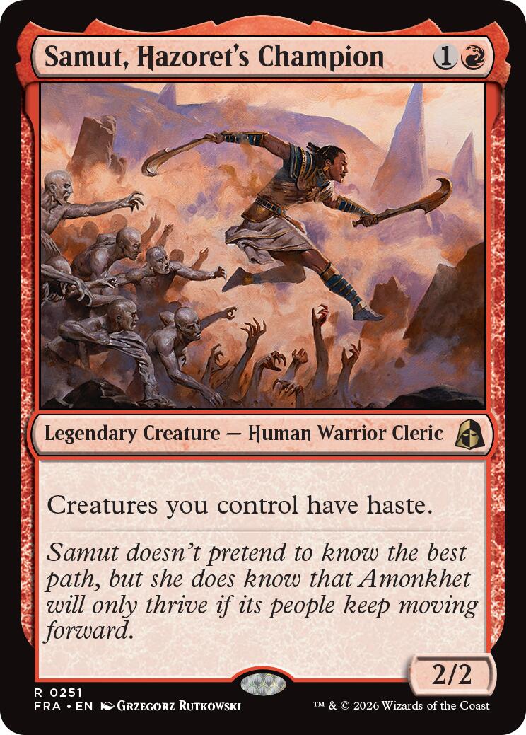 Samut, Hazoret's Champion