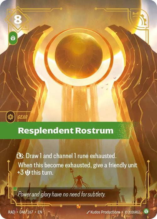 Resplendent Rostrum [RAD - 046/167]