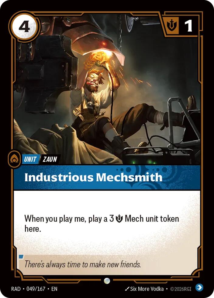 Industrious Mechsmith