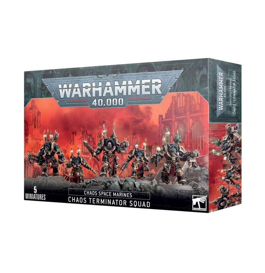 CHAOS SPACE MARINES:
TERMINATORS