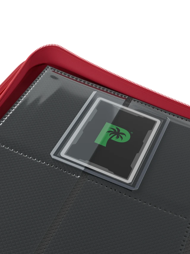 Collector's Series Top Loader Zip Binder - 9 Pocket - Red