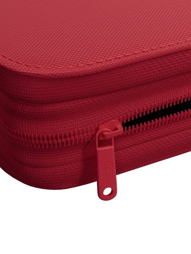 Collector's Series Top Loader Zip Binder - 9 Pocket - Red