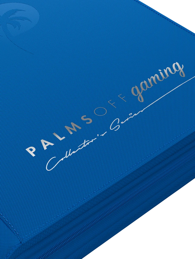 Collector's Series 4 Pocket Zip Binder - Blue