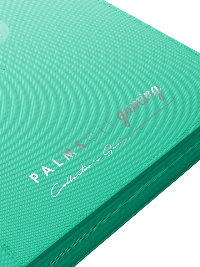 Collector's Series 9 Pocket Zip Binder - Turquoise