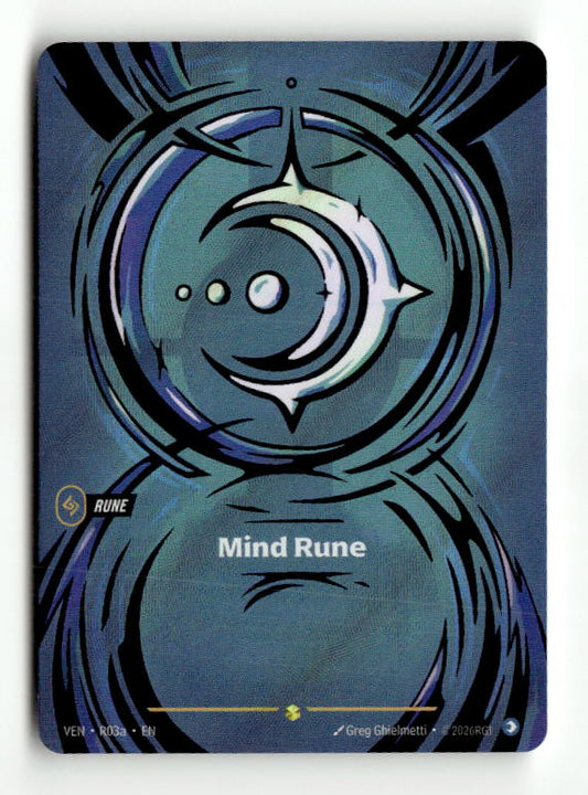 Mind Rune (R03a) | Near Mint / English / Foil