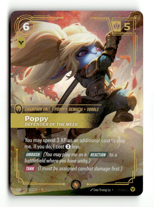 Poppy, Defender of the Meek